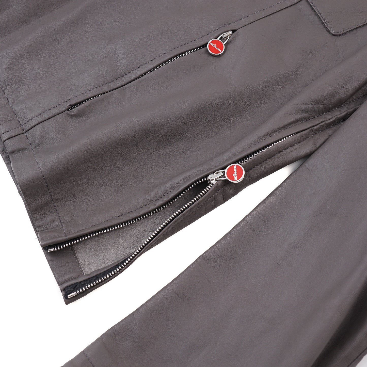 Kiton Hooded Lambskin Leather Jacket - Top Shelf Apparel