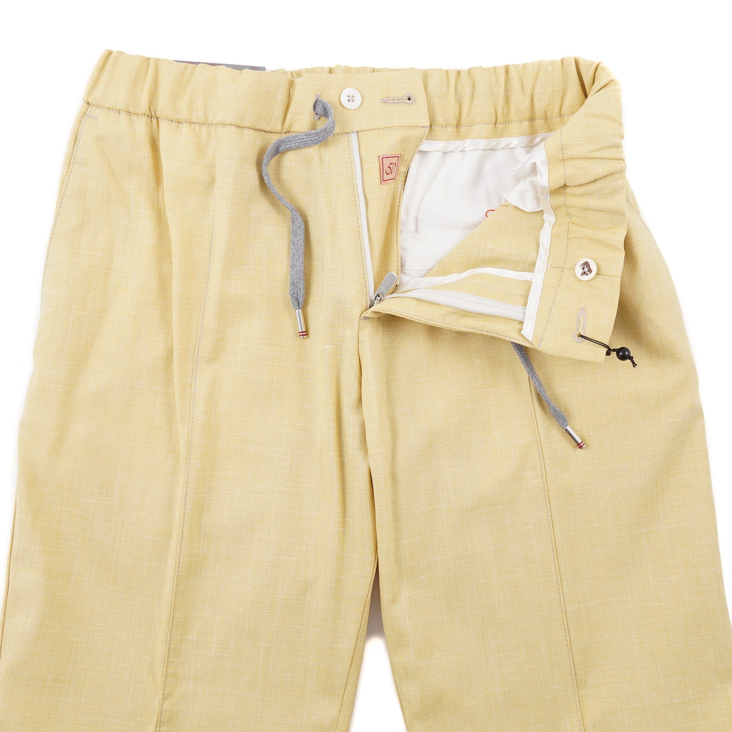 Marco Pescarolo Wool-Silk-Linen Jogger Pants - Top Shelf Apparel