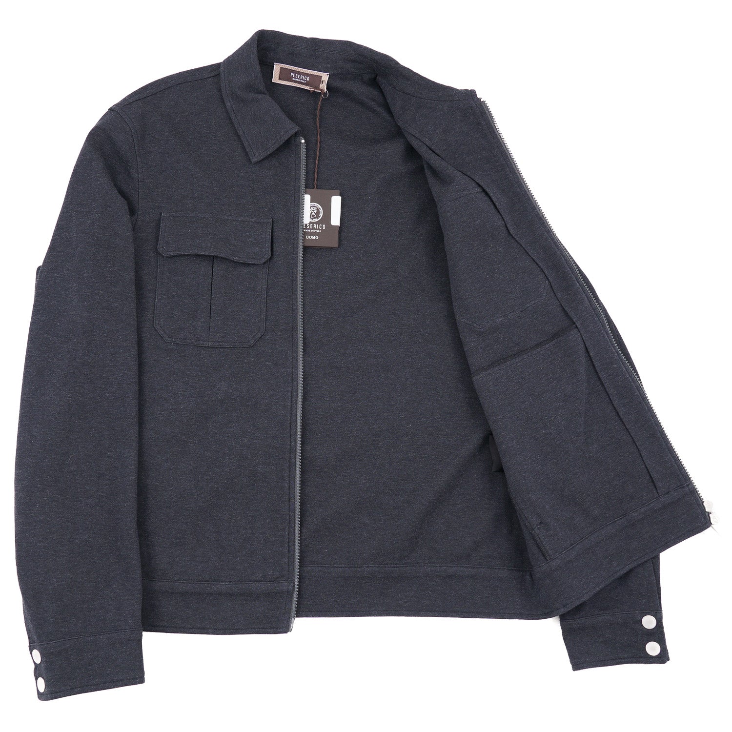 Peserico Soft Jersey Cotton Shirt-Jacket – Top Shelf Apparel
