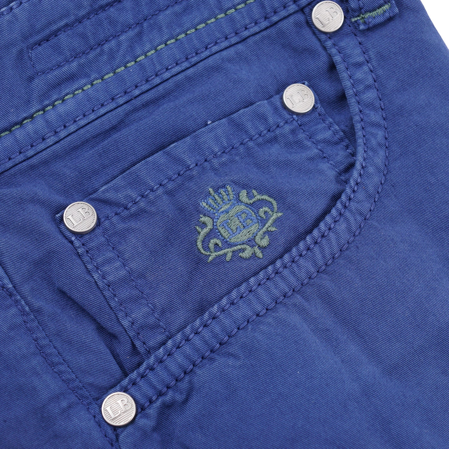 Luigi Borrelli Lightweight 5-Pocket Cotton Pants - Top Shelf Apparel