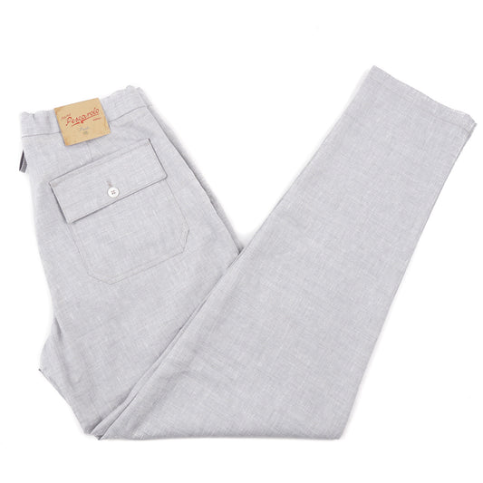Marco Pescarolo Relaxed-Fit Wool-Linen Pants - Top Shelf Apparel
