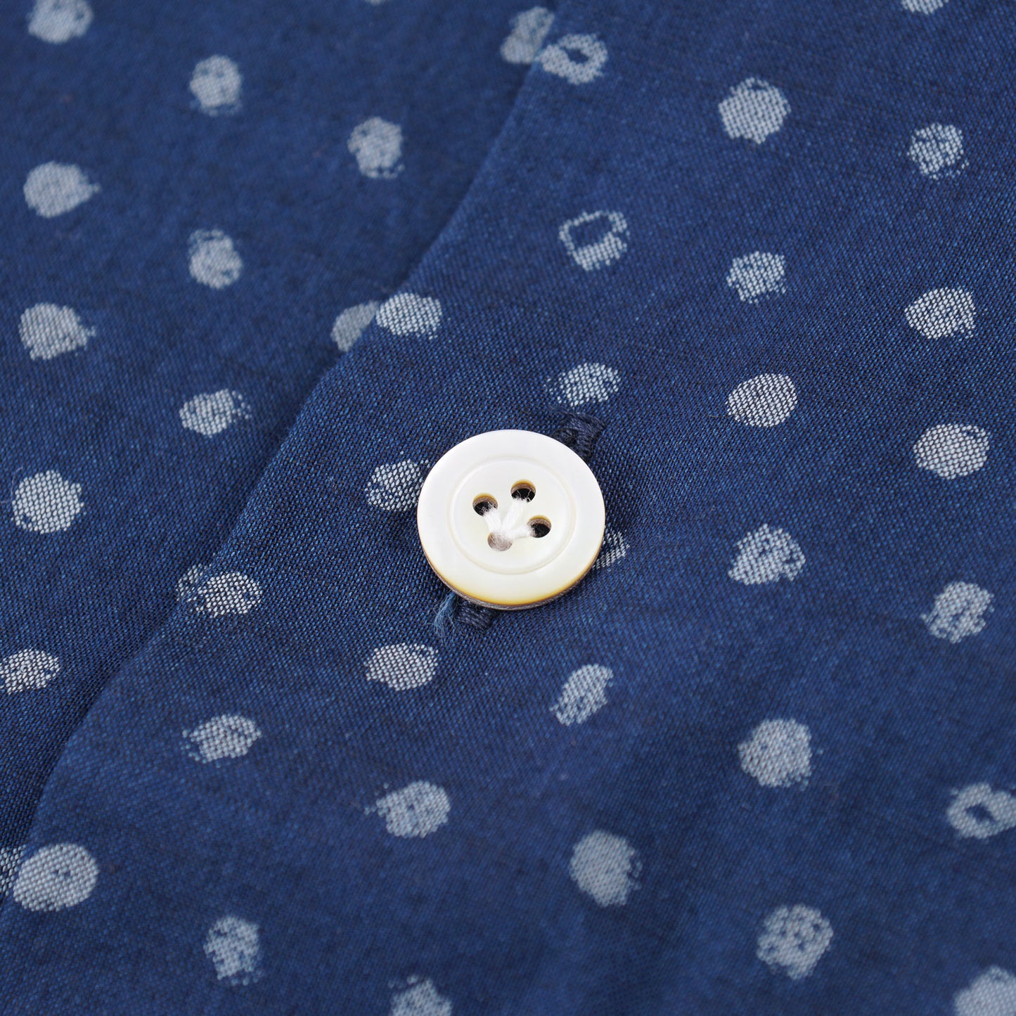 Kiton Dot Print Cotton Dress Shirt - Top Shelf Apparel