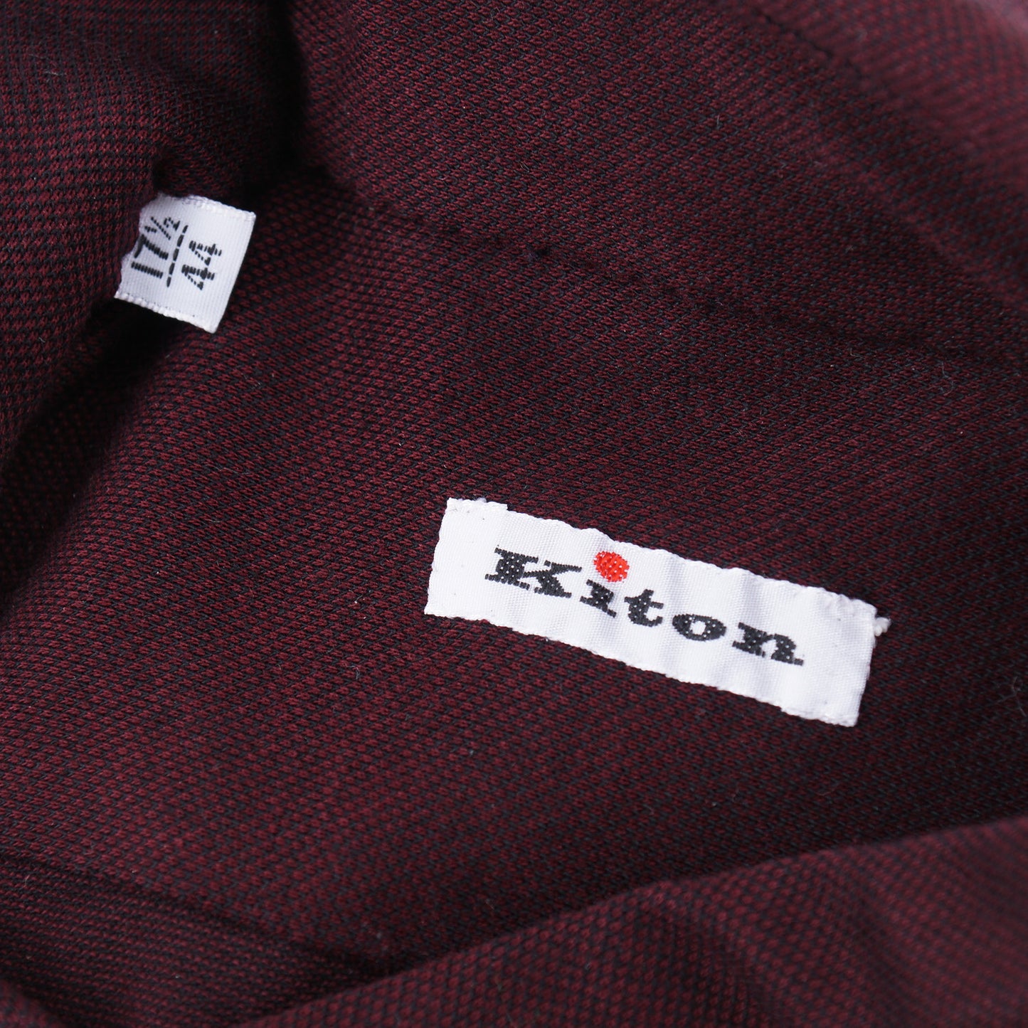 Kiton Pique Knit Jersey Cotton Shirt - Top Shelf Apparel