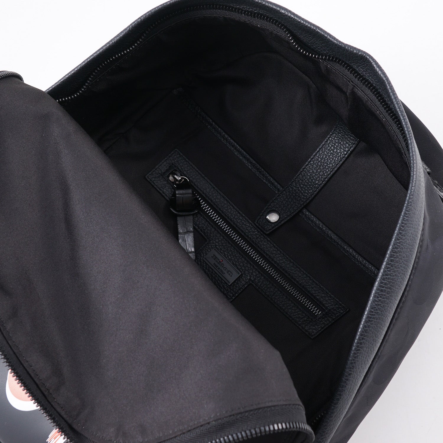 Kiton Nylon Calf Leather and Crocodile Backpack - Top Shelf Apparel