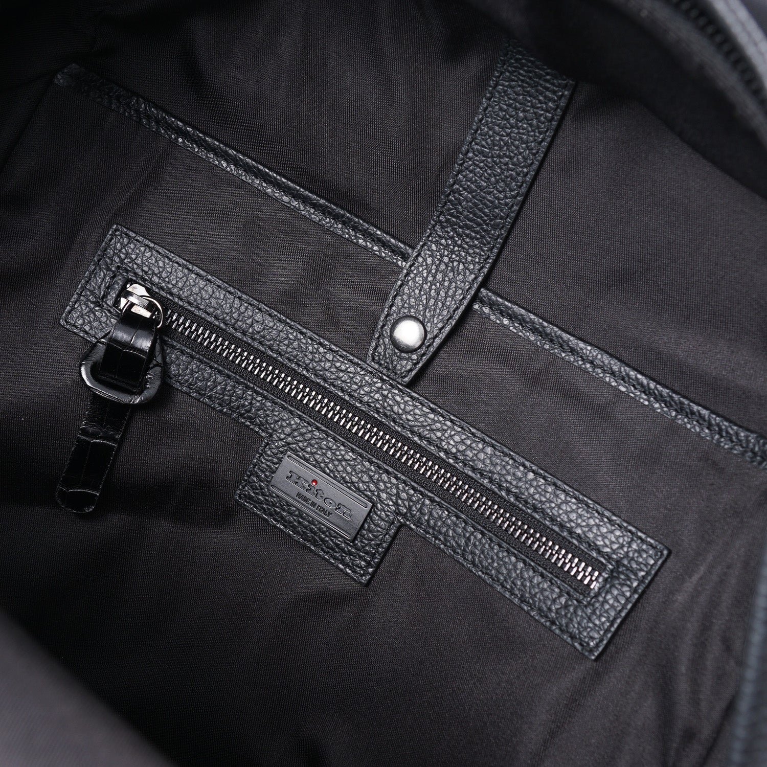 Kiton Nylon Calf Leather and Crocodile Backpack – Top Shelf Apparel