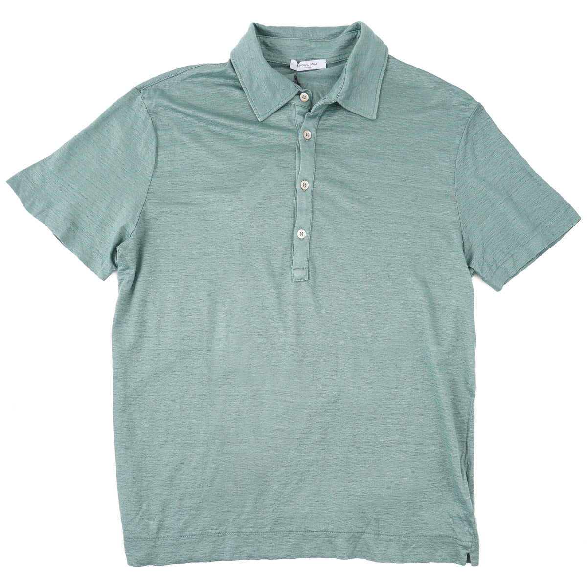 Boglioli Lightweight Linen Polo Shirt - Top Shelf Apparel