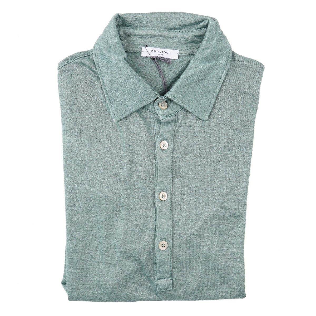 Boglioli Lightweight Linen Polo Shirt - Top Shelf Apparel