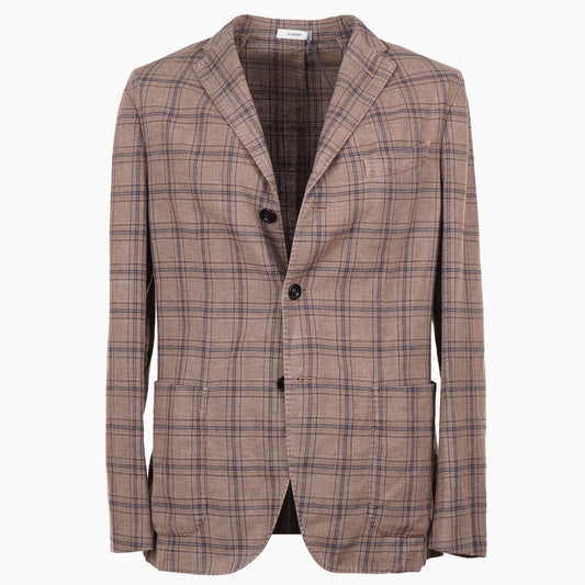 Boglioli Woven Cotton-Linen 'K Jacket'