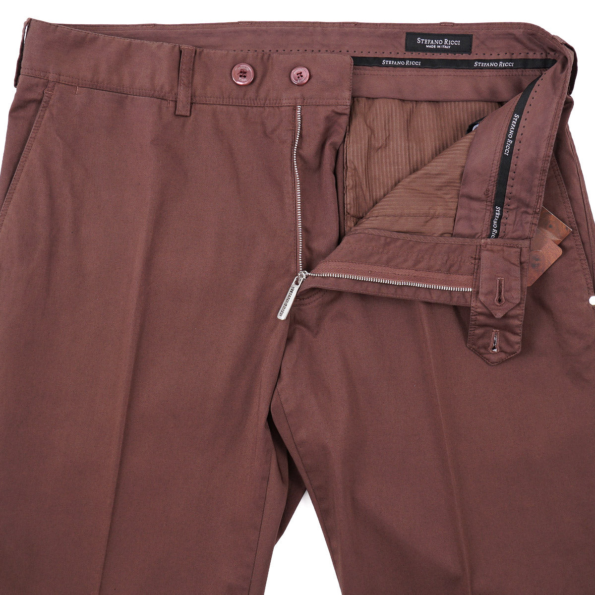 Stefano Ricci Stretch Cotton Chino Pants