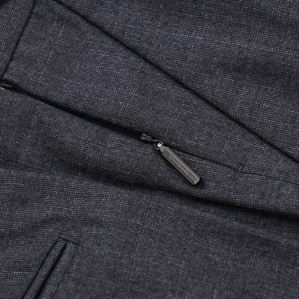 Stefano Ricci Wool Side-Buckle Trousers