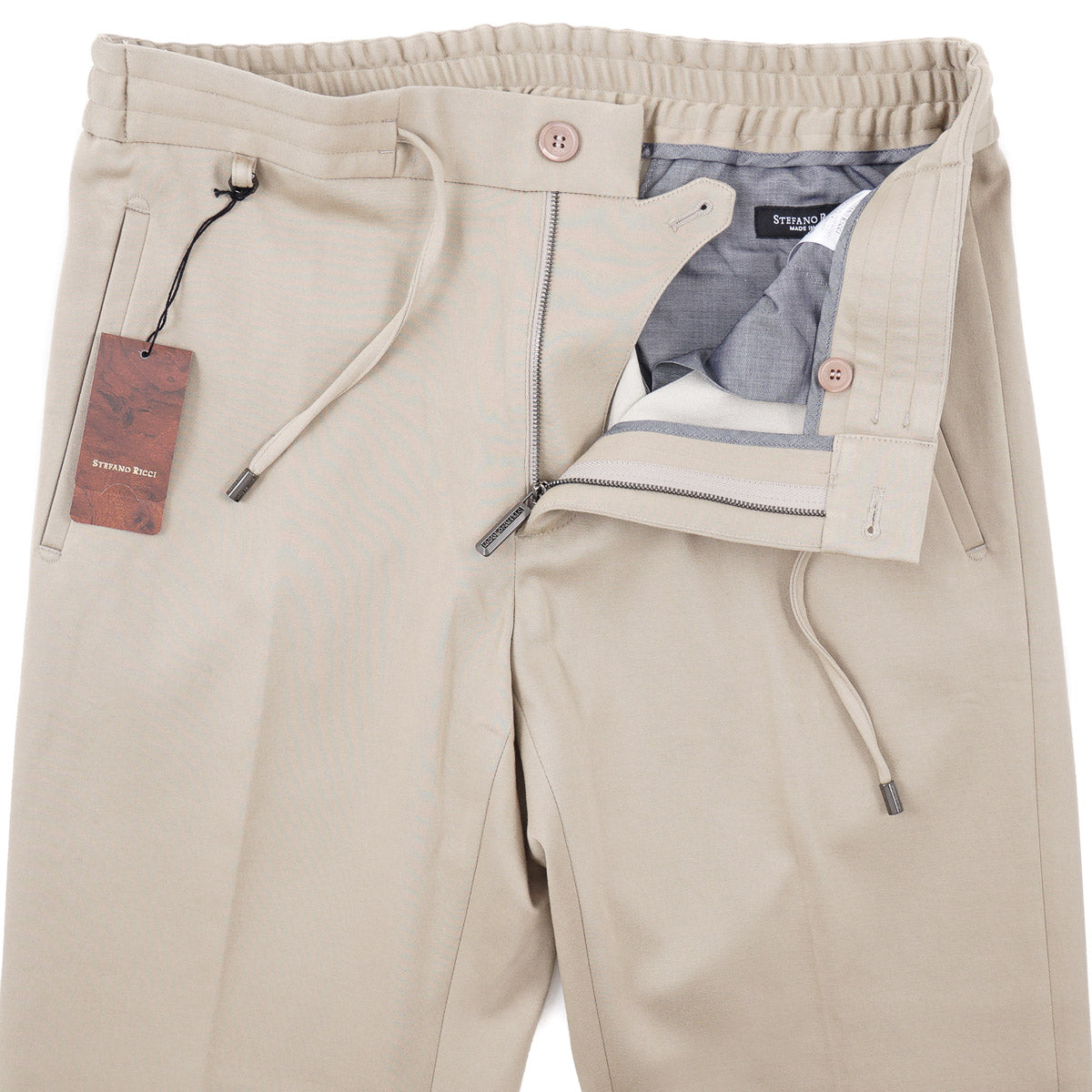 Stefano Ricci Jersey Cotton Drawstring Pants