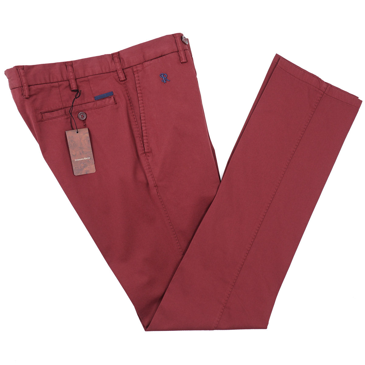 Stefano Ricci Stretch Cotton Chino Pants