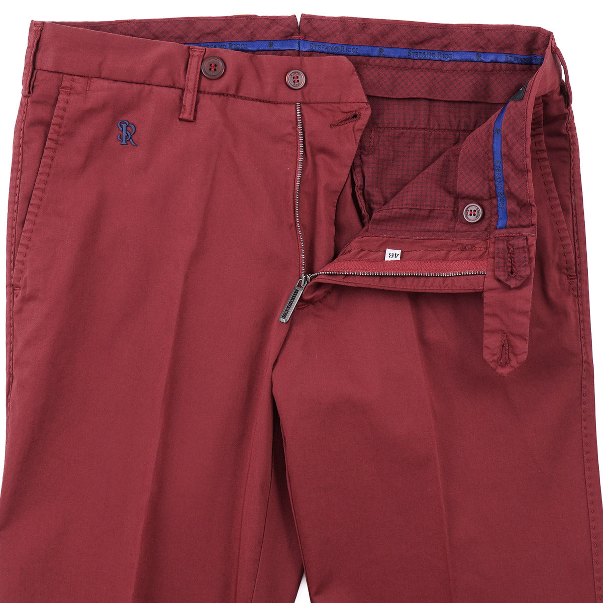 Stefano Ricci Stretch Cotton Chino Pants