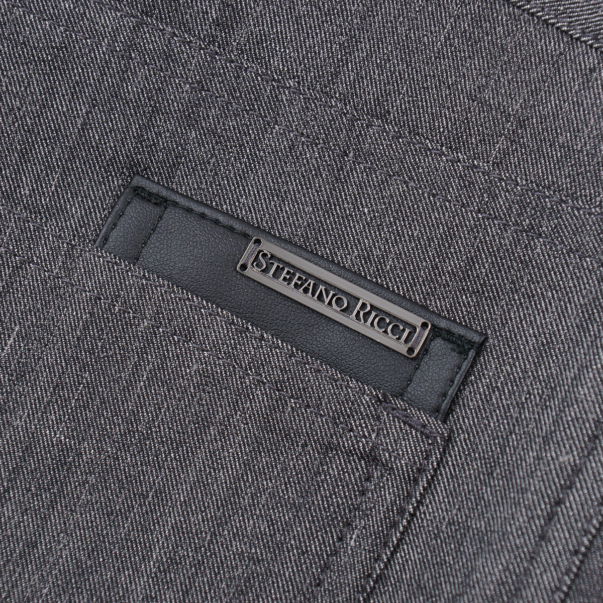 Stefano Ricci Wool-Silk-Linen Jeans