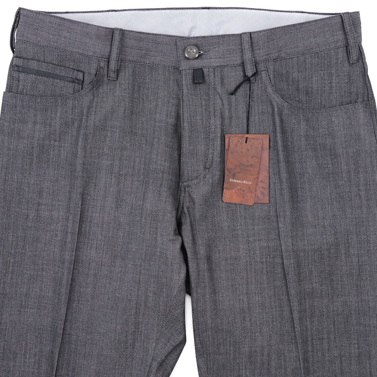 Stefano Ricci Wool-Silk-Linen Jeans