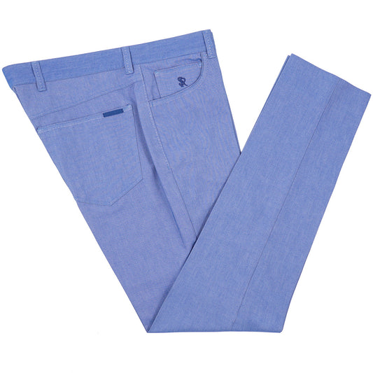 Stefano Ricci Twill Cotton Jeans