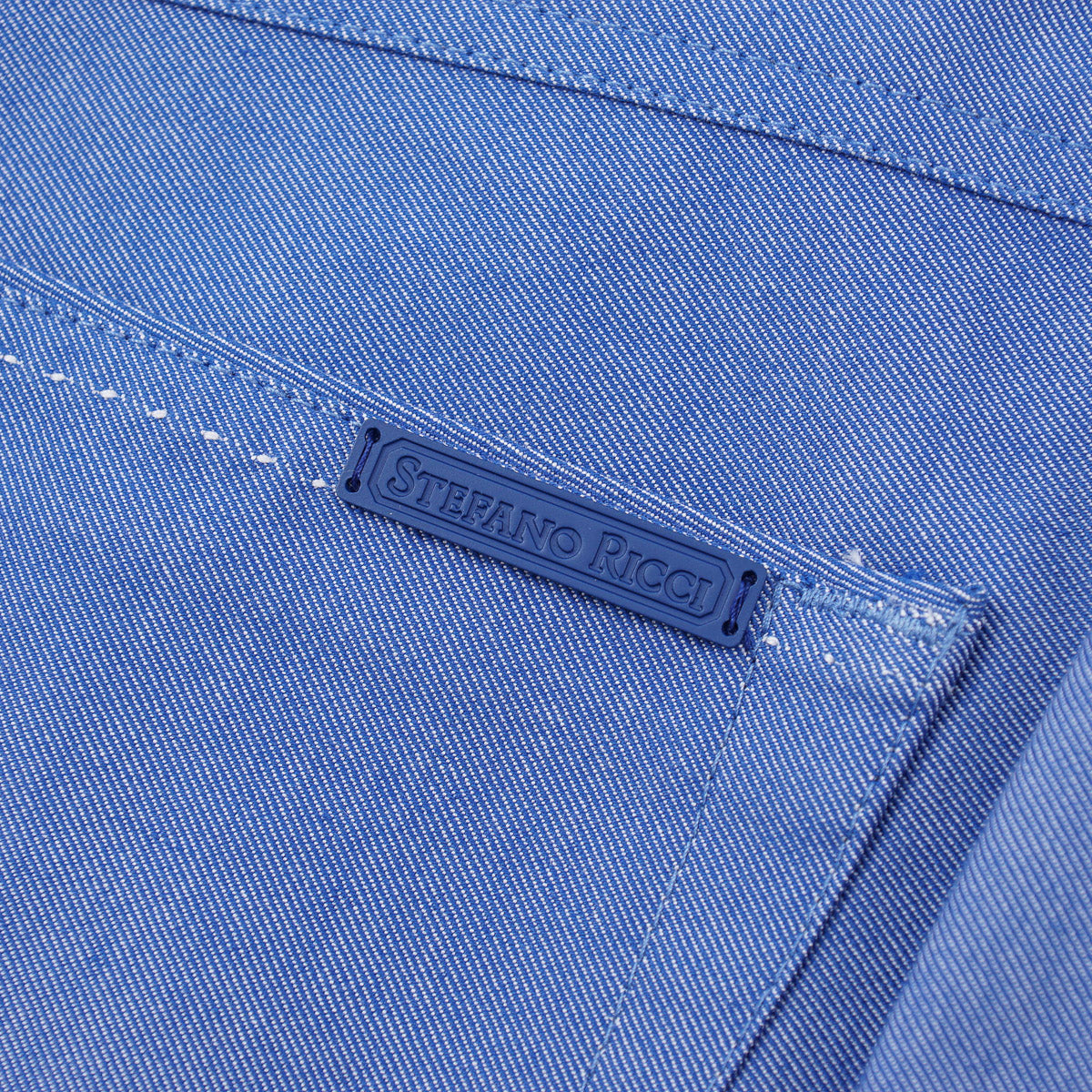 Stefano Ricci Twill Cotton Jeans