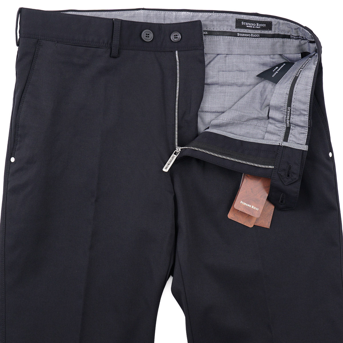 Stefano Ricci Woven Cotton Chino Pants