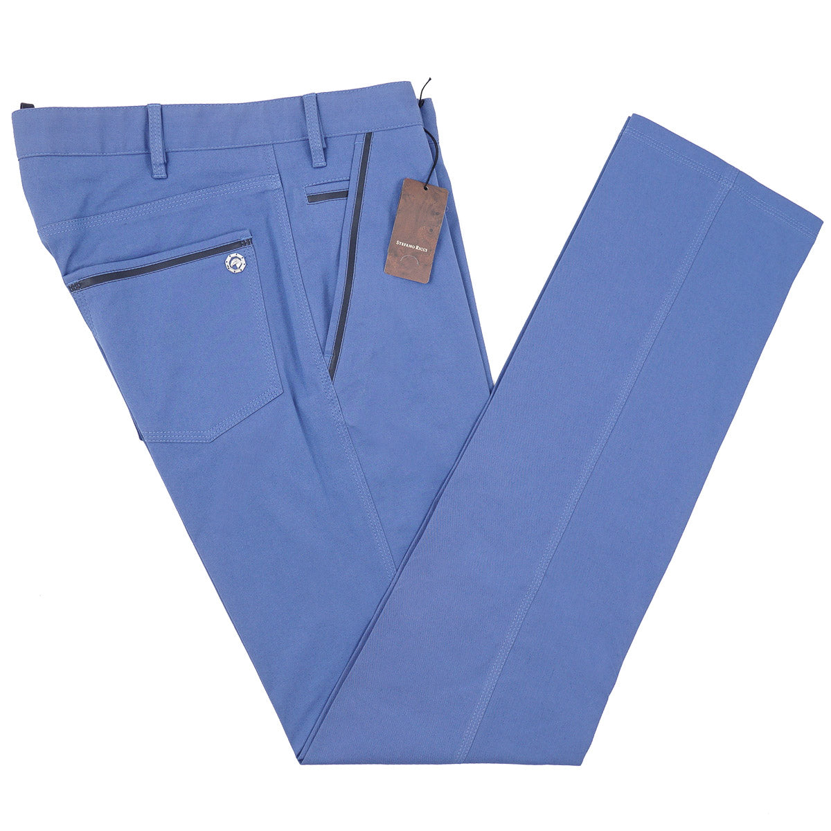 Stefano Ricci Cotton-Linen 5-Pocket Pants