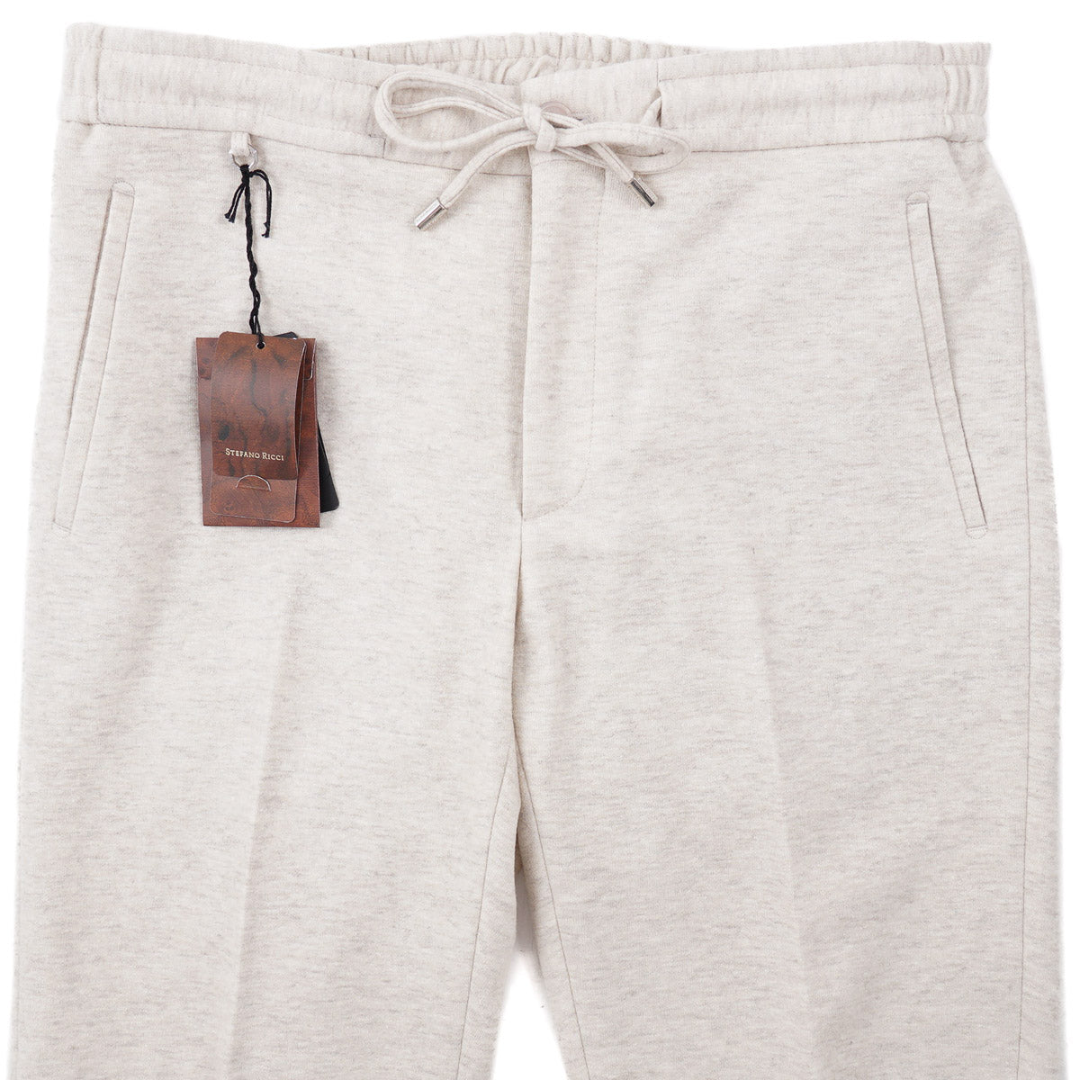 Stefano Ricci Jersey Cashmere-Blend Jogger Pants