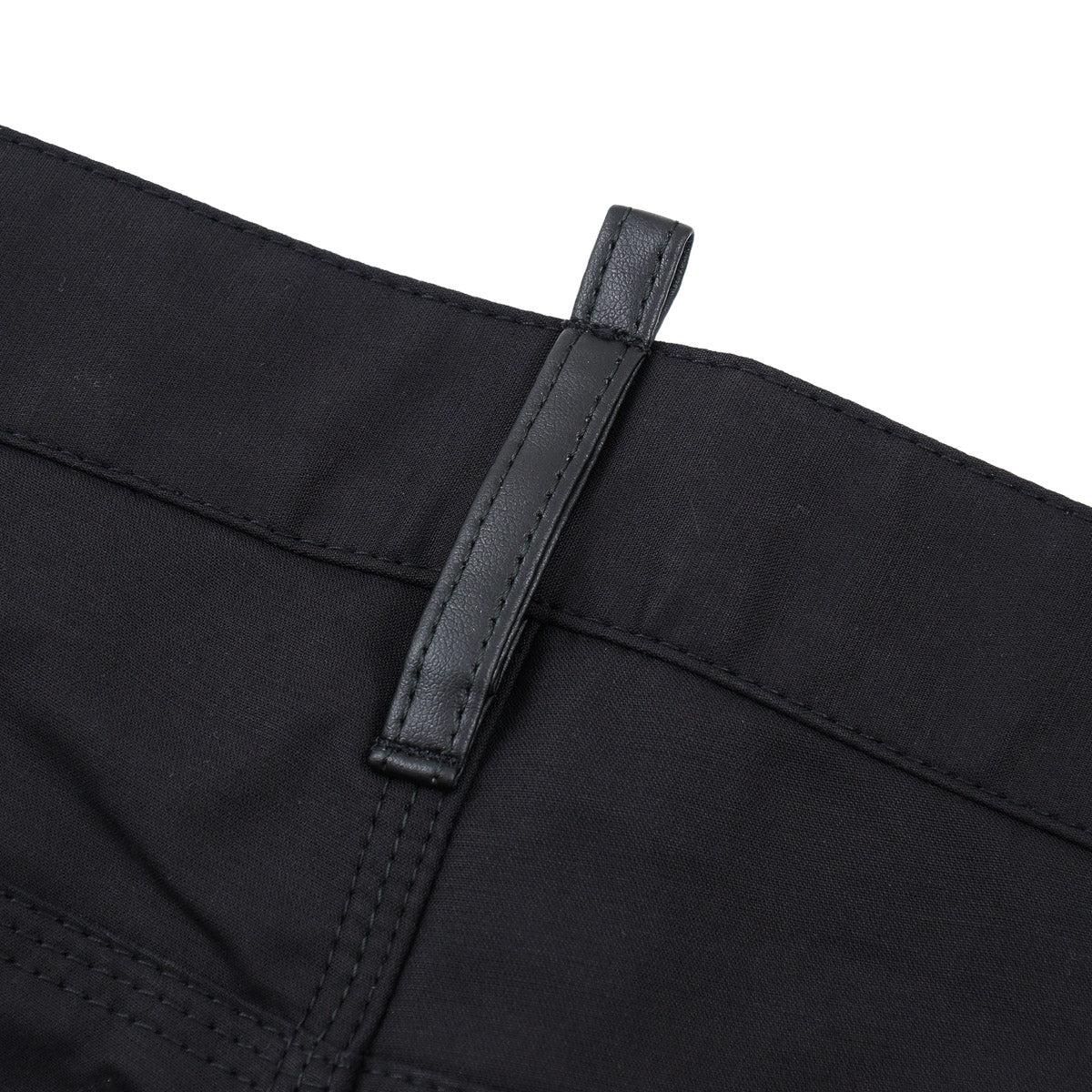 Stefano Ricci 5-Pocket Pants with Leather Details