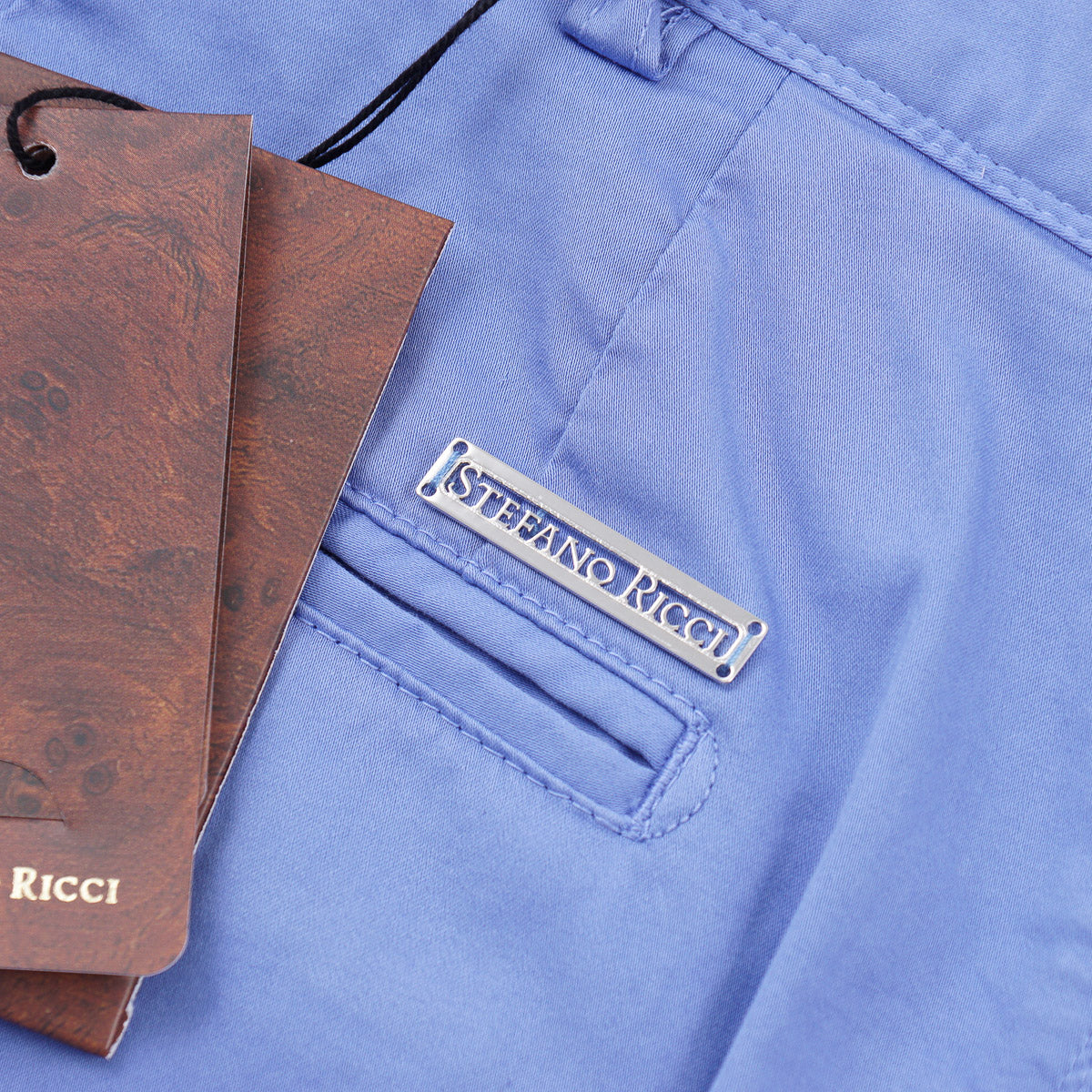 Stefano Ricci Stretch Cotton Chino Pants