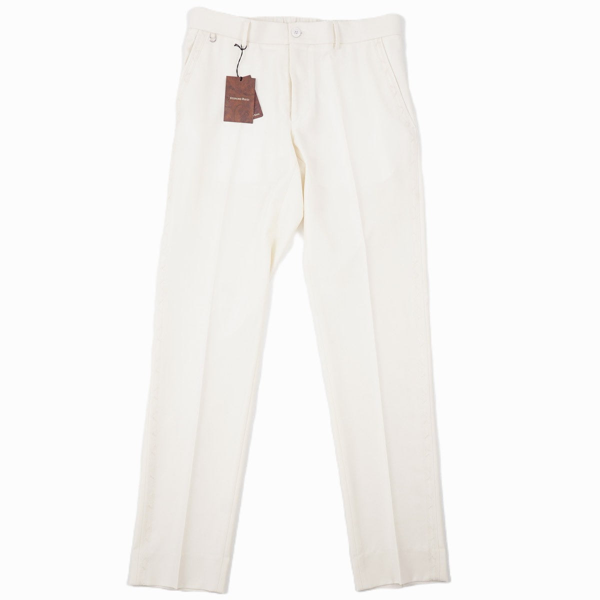 Stefano Ricci Wool-Cashmere-Silk Pants