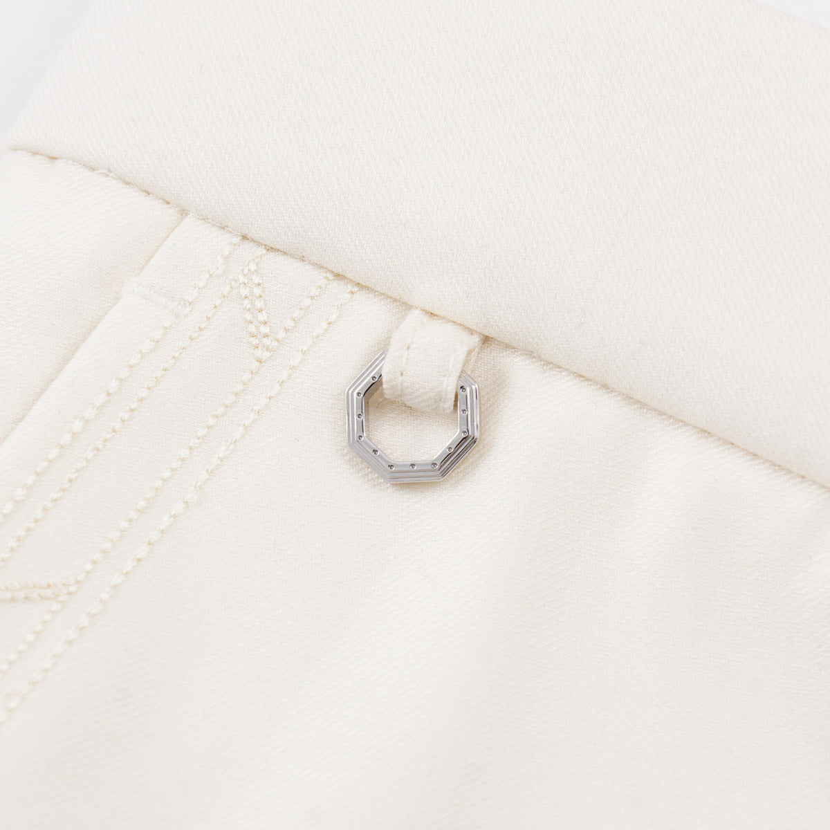 Stefano Ricci Wool-Cashmere-Silk Pants
