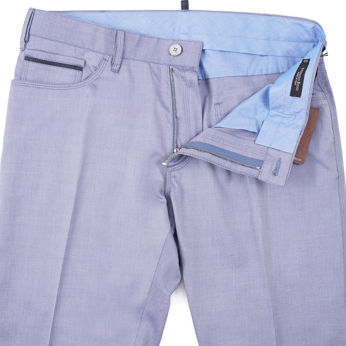 Stefano Ricci Cotton-Wool-Silk Jeans