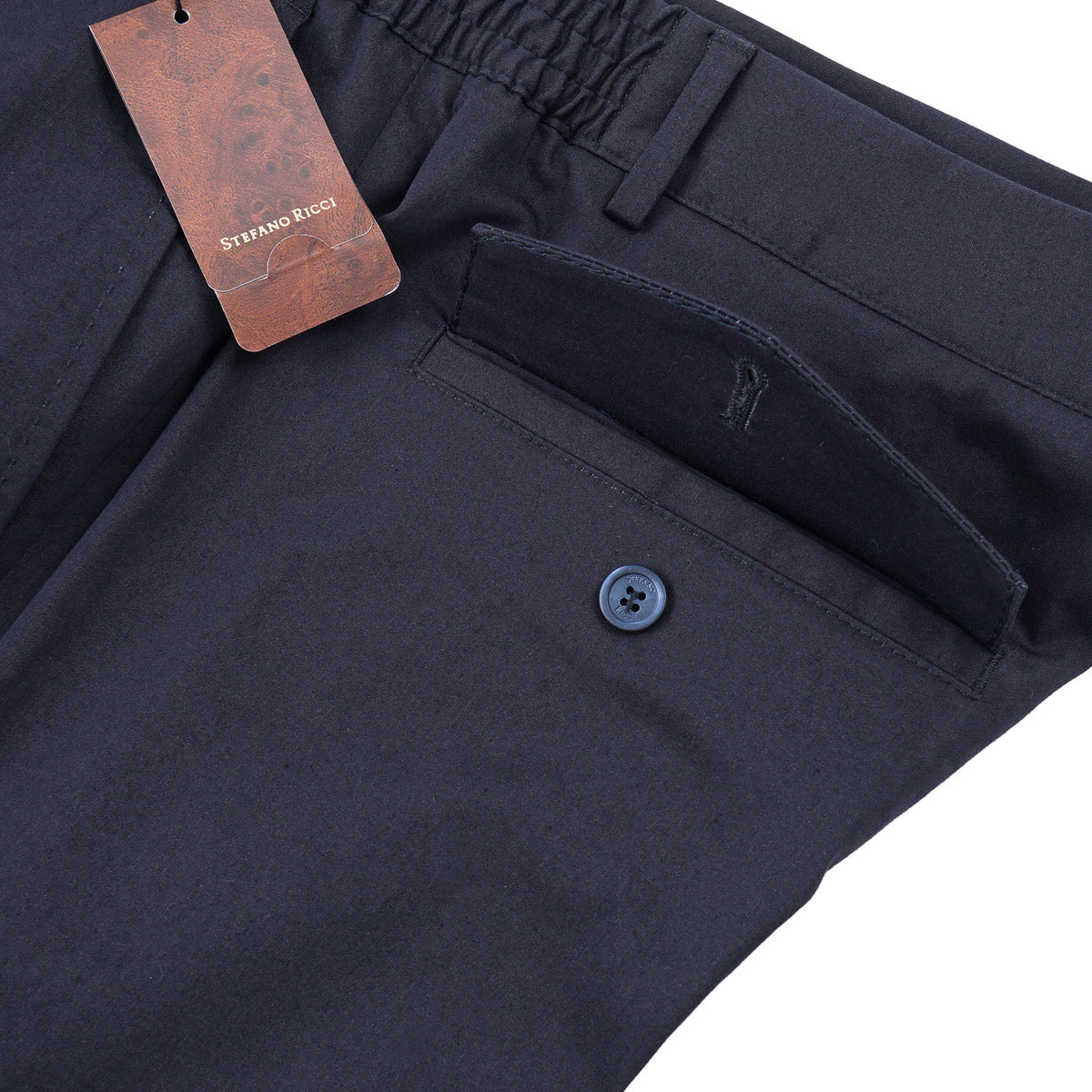 Stefano Ricci Techno Cotton Drawstring Pants