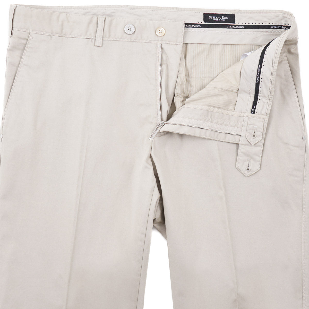 Stefano Ricci Stretch Cotton Chino Pants