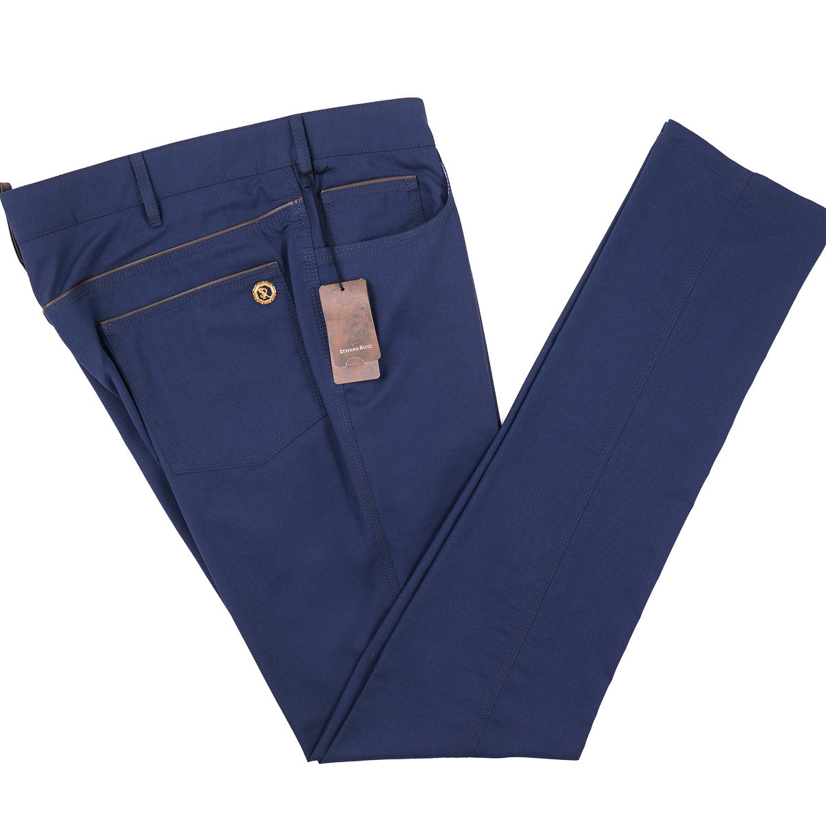 Stefano Ricci Cotton-Wool-Silk Jeans