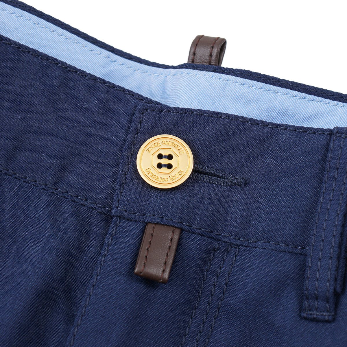 Stefano Ricci Cotton-Wool-Silk Jeans