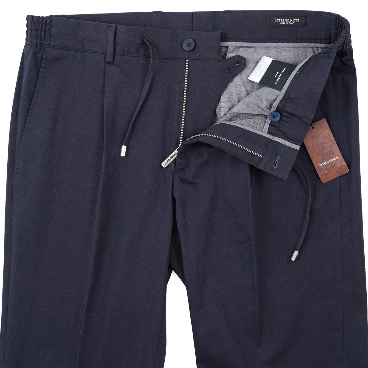 Stefano Ricci Techno Cotton Drawstring Pants