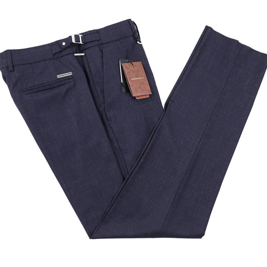 Stefano Ricci Wool Side-Buckle Trousers