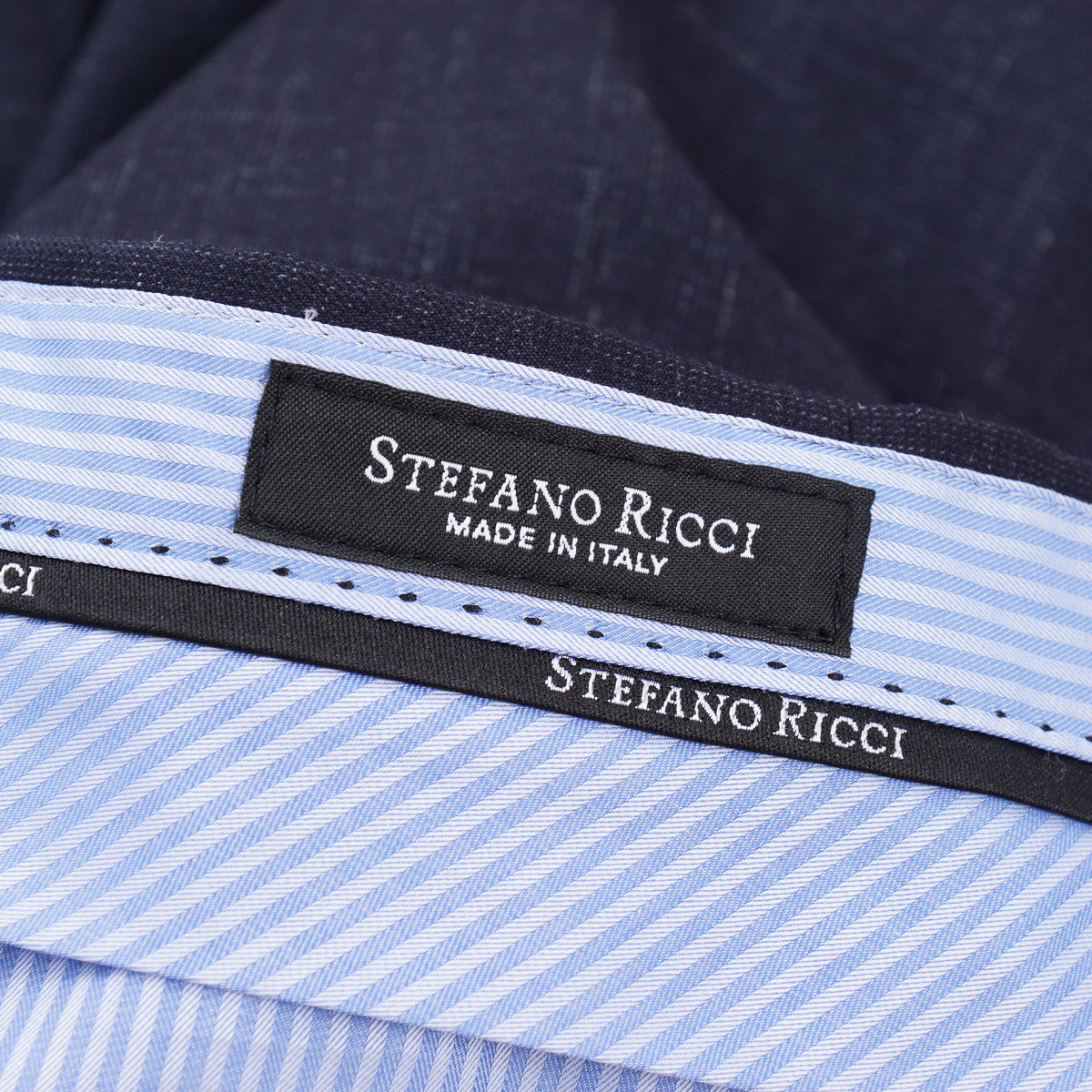 Stefano Ricci Wool Side-Buckle Trousers