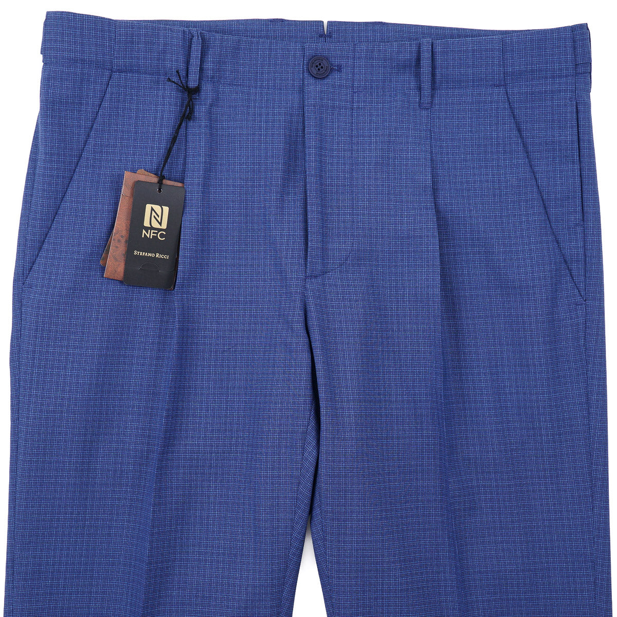 Stefano Ricci Wool Side-Tab Trousers
