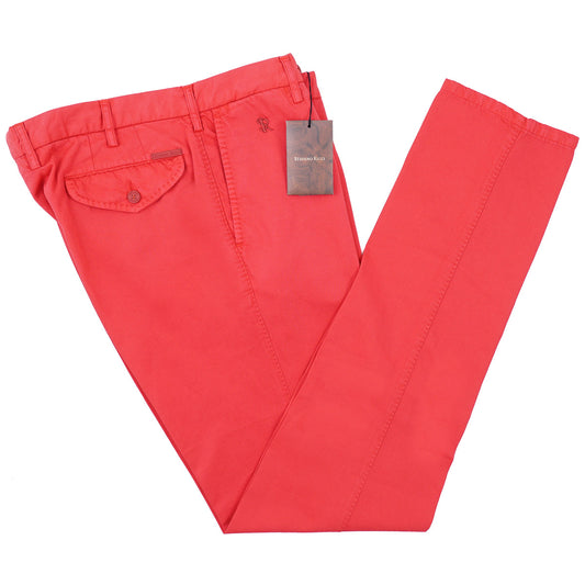 Stefano Ricci Cotton-Linen Chino Pants