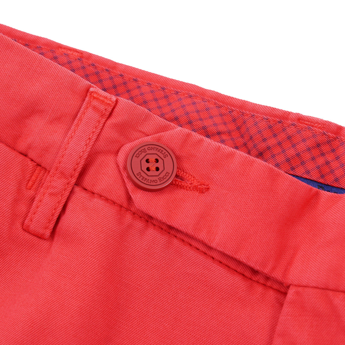 Stefano Ricci Cotton-Linen Chino Pants