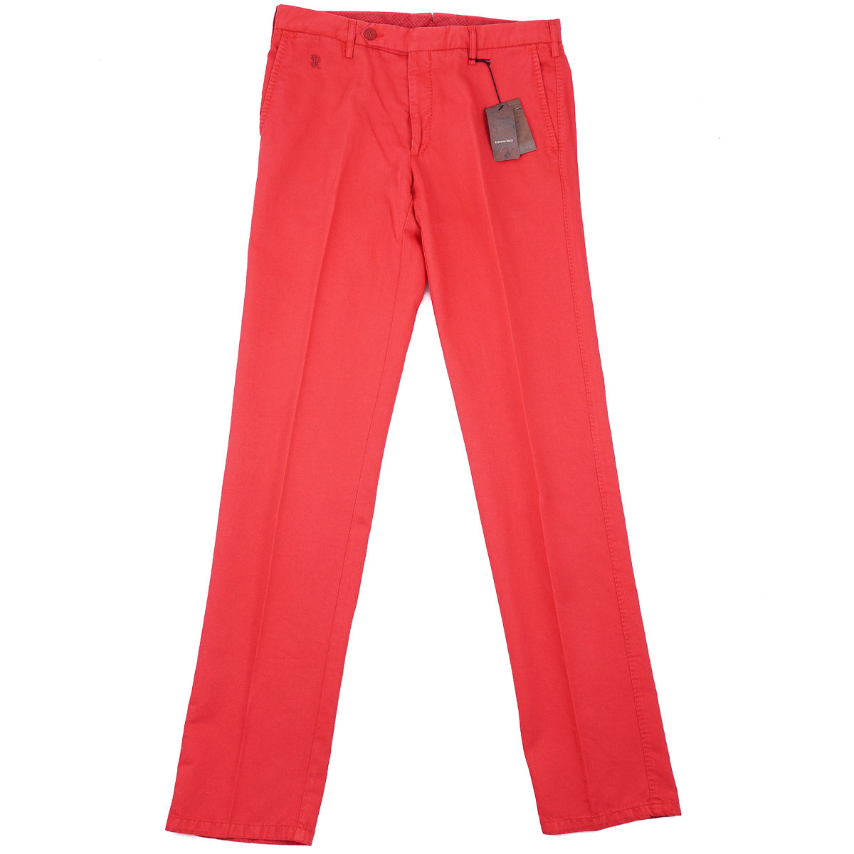 Stefano Ricci Cotton-Linen Chino Pants