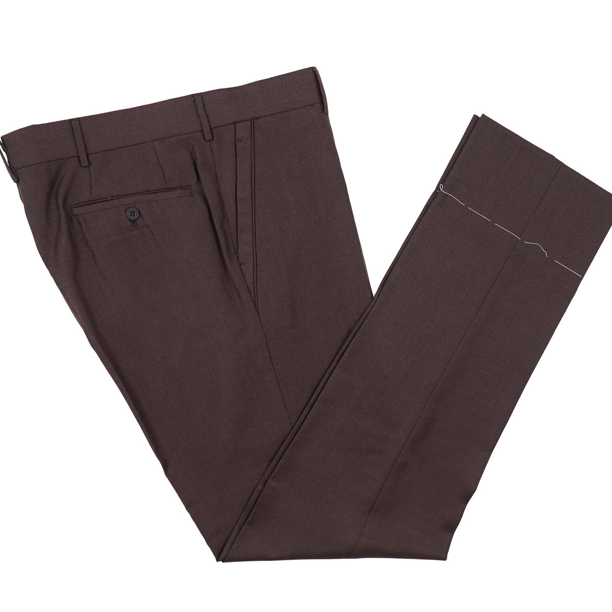 Stefano Ricci Wool-Cashmere-Silk Pants