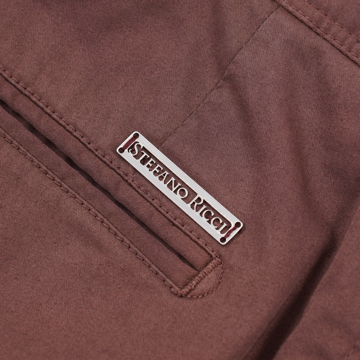 Stefano Ricci Stretch Cotton Chino Pants