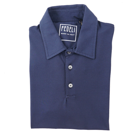 Fedeli Lightweight Stretch Cotton Polo Shirt - Top Shelf Apparel