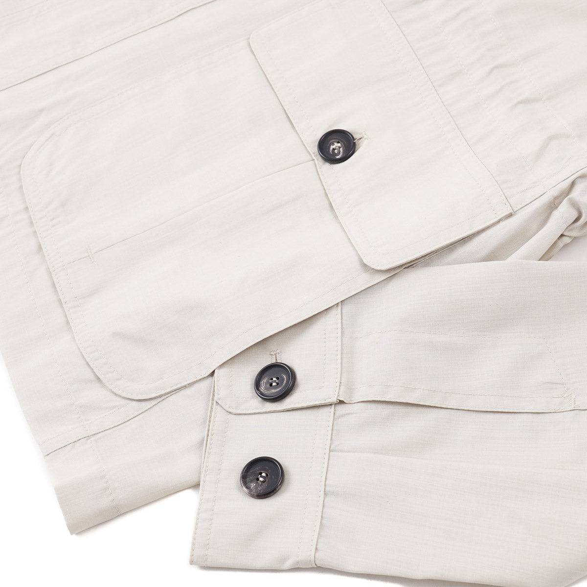 Lightweight Silk-Wool Field Jacket - Top Shelf Apparel