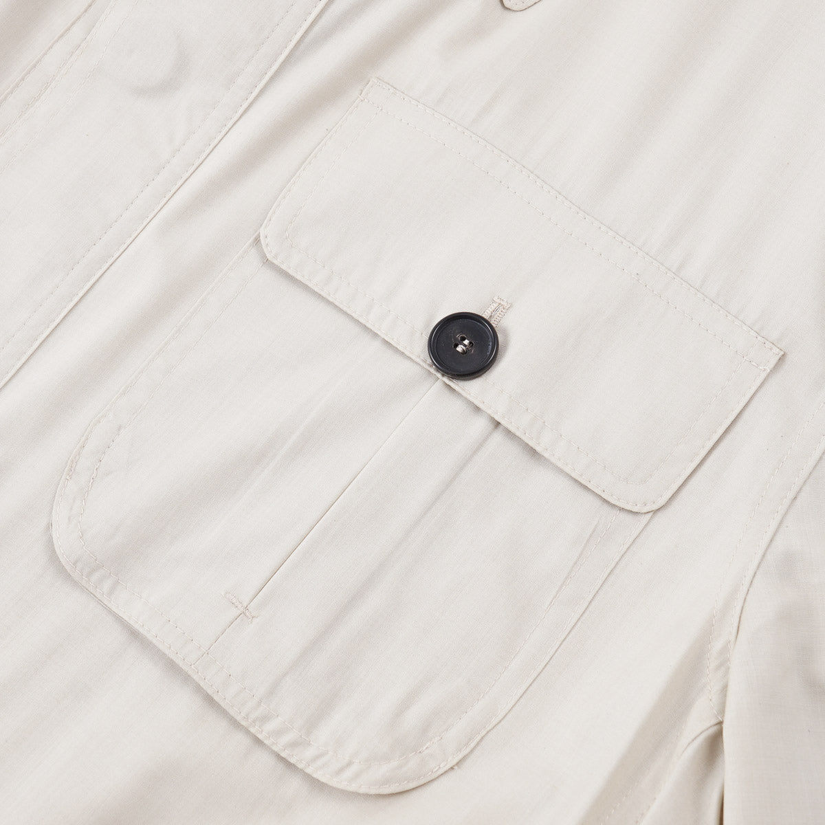 Lightweight Silk-Wool Field Jacket - Top Shelf Apparel