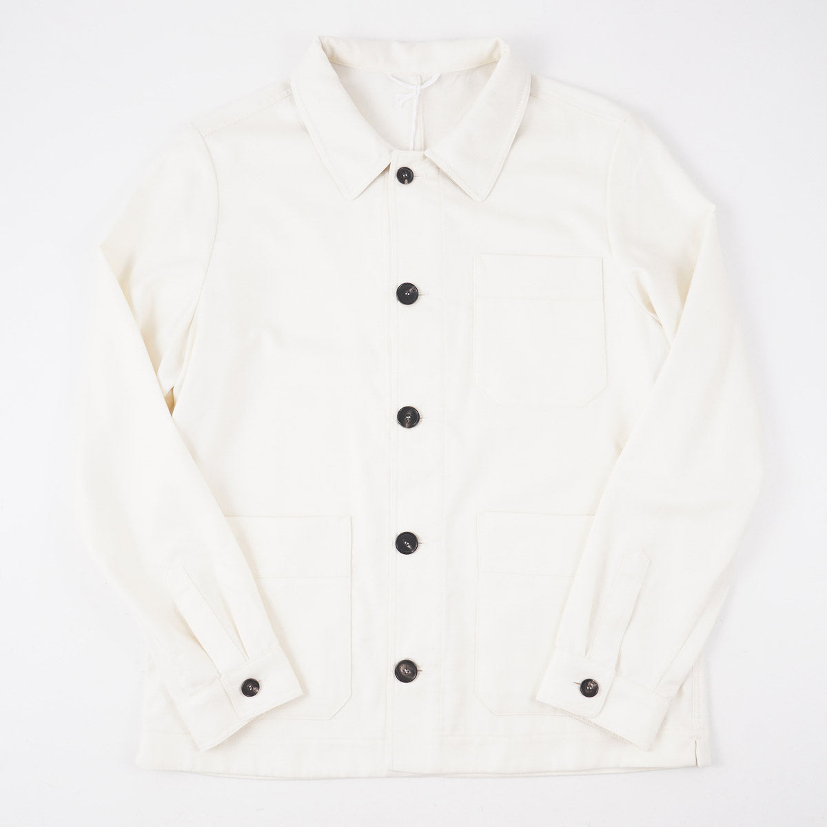 Manto Cotton-Cashmere-Silk Chore Jacket - Top Shelf Apparel