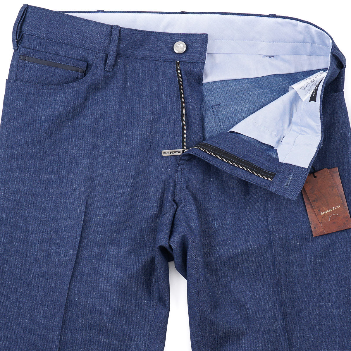 Stefano Ricci Wool-Silk-Linen Jeans