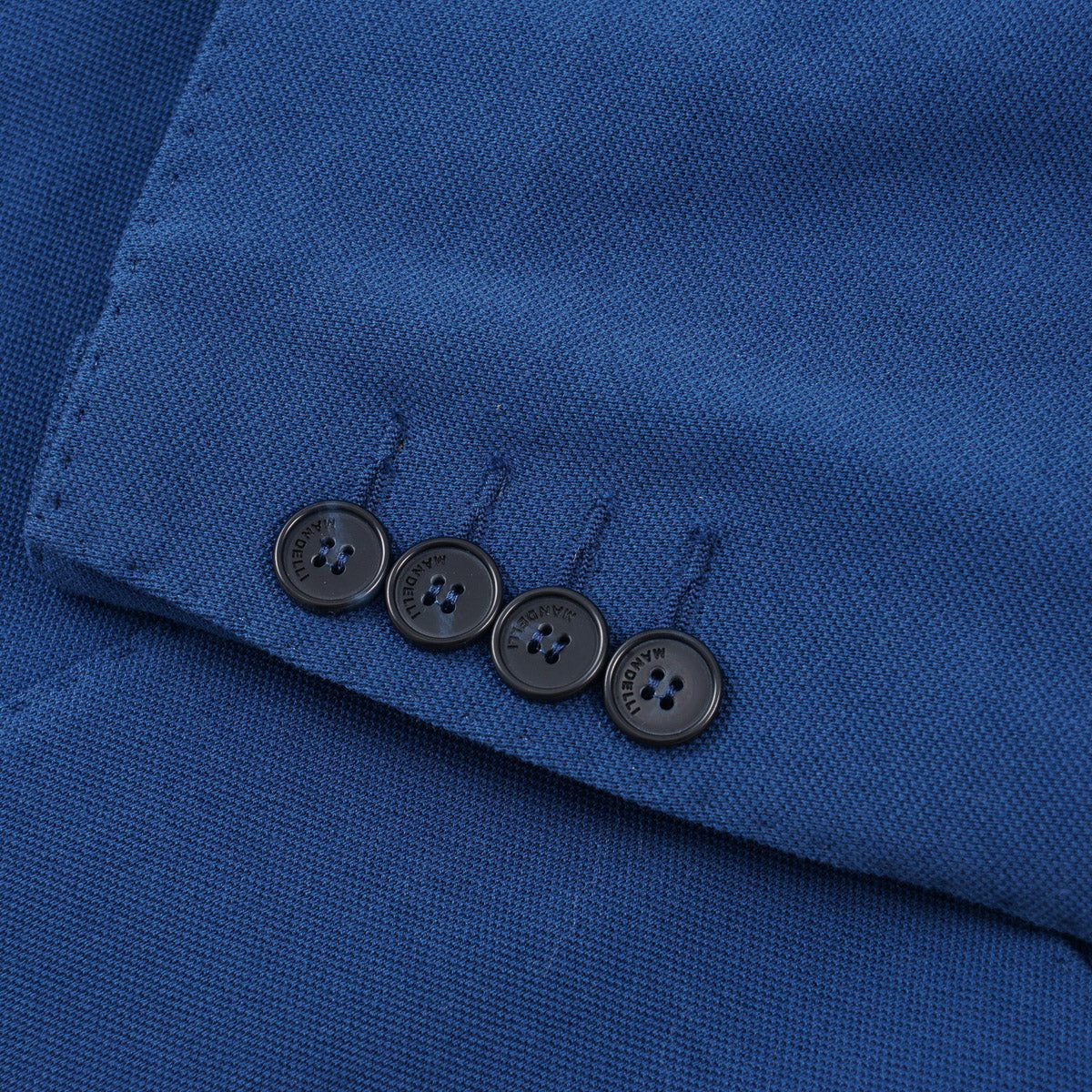 Enrico Mandelli Pique Knit Cotton Blazer