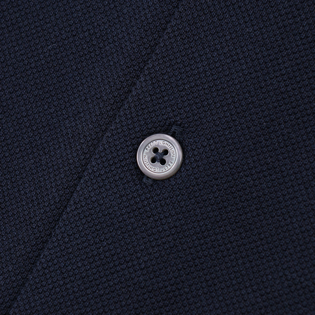 Brett Johnson Pique Silk-Cotton Shirt
