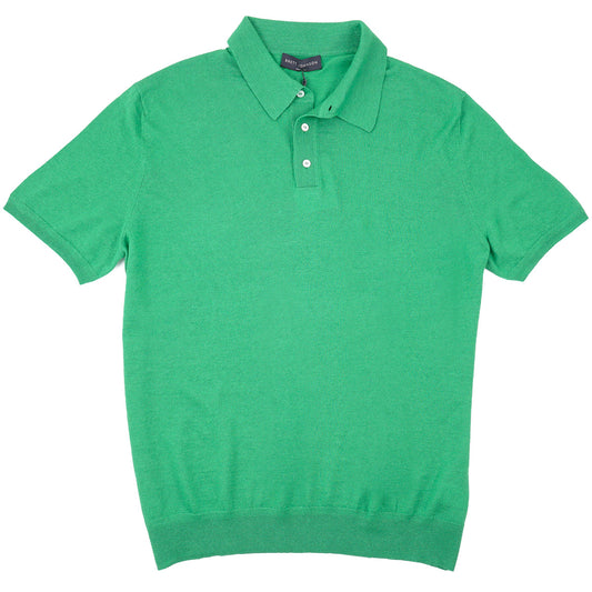 Brett Johnson Lightweight Linen-Cashmere Polo